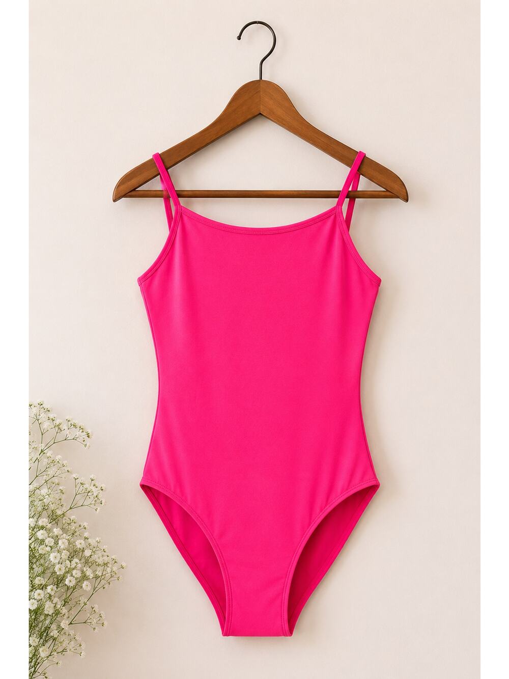 weissmans Short Sleeved Leotard Womens Size M Pink Ballet Dance Dancewear Tan